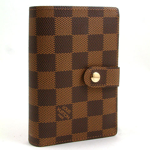 Real Louis Vuitton Damier Ebene French Purses N61674